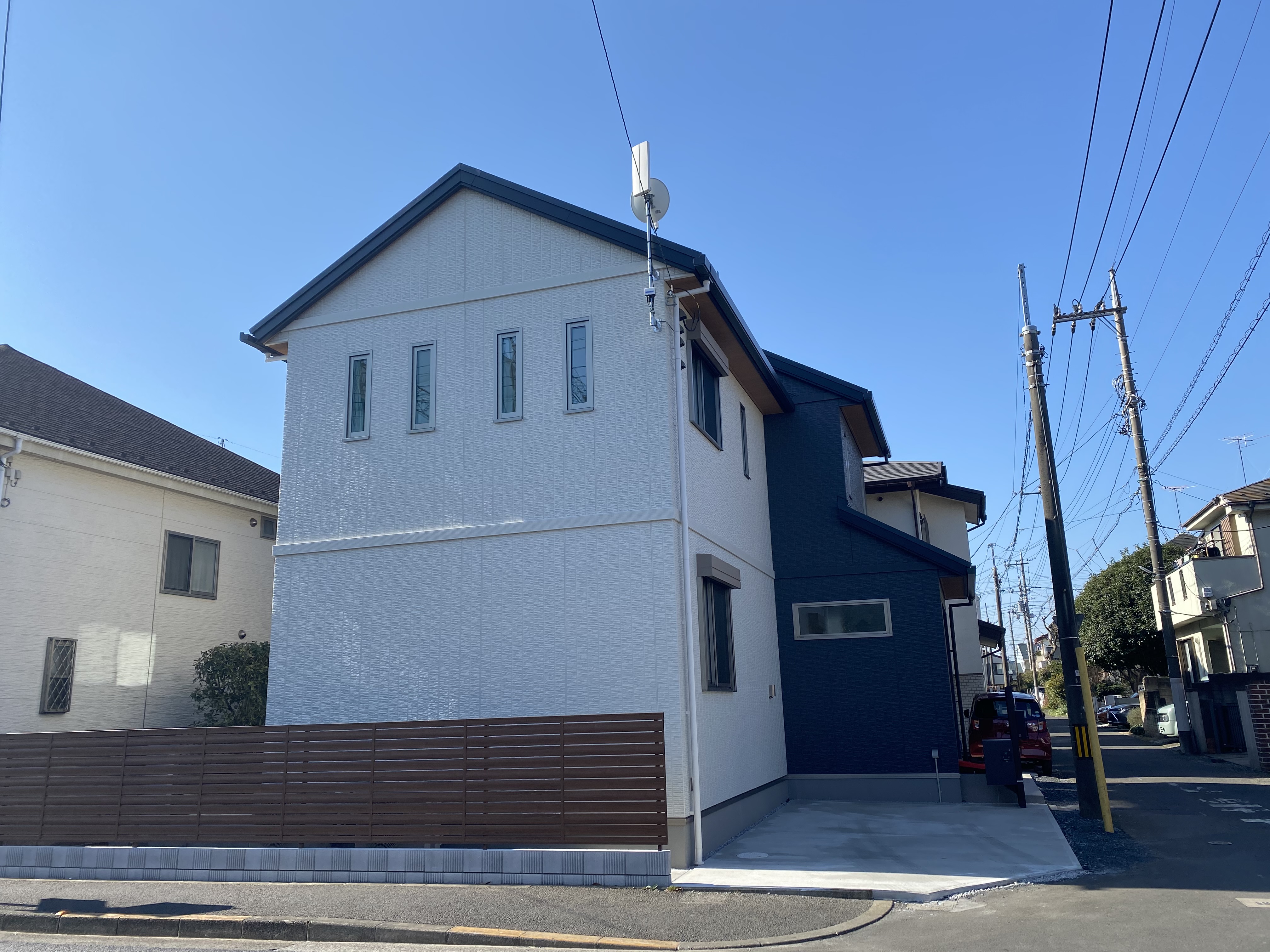 【33坪】固定階段小屋裏収納　和モダンインテリア　全館空調