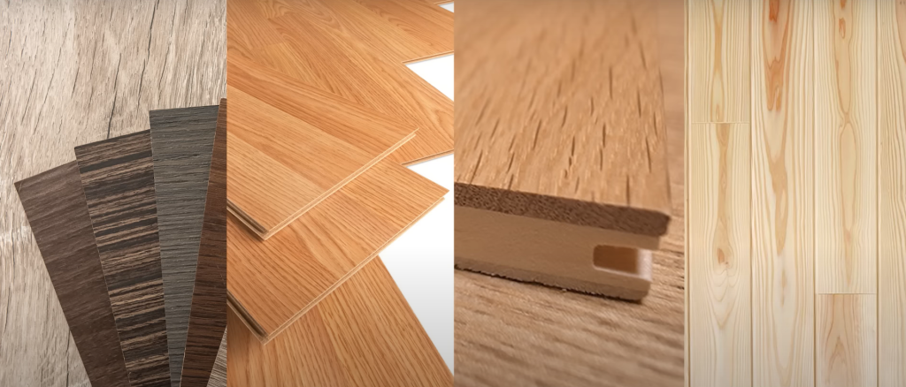 4種類の床材