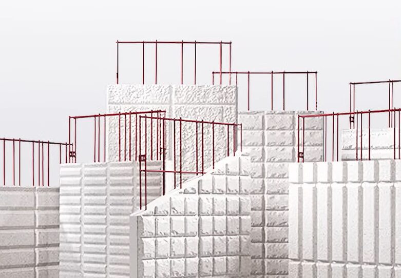 外壁にヘーベル板