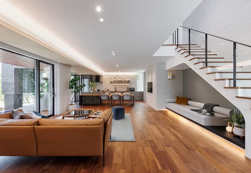 洋風デザインの家