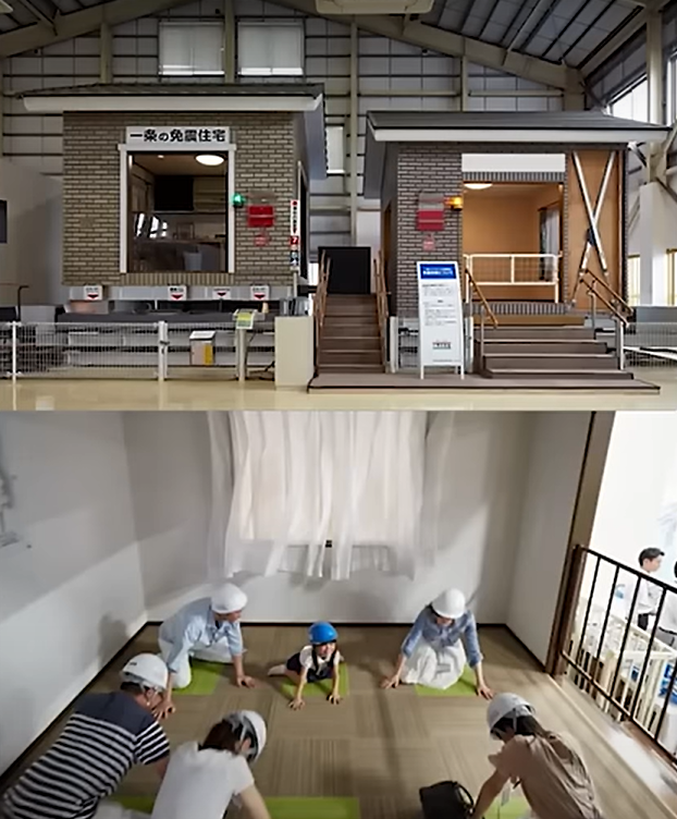 一条工務店の耐震実験