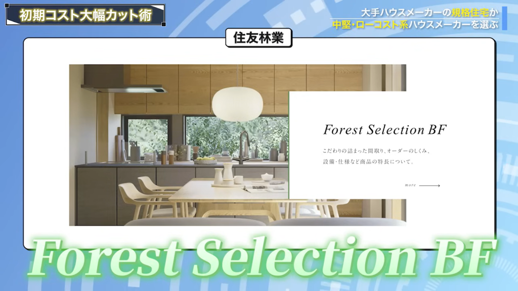 住友林業はForest Selection BF