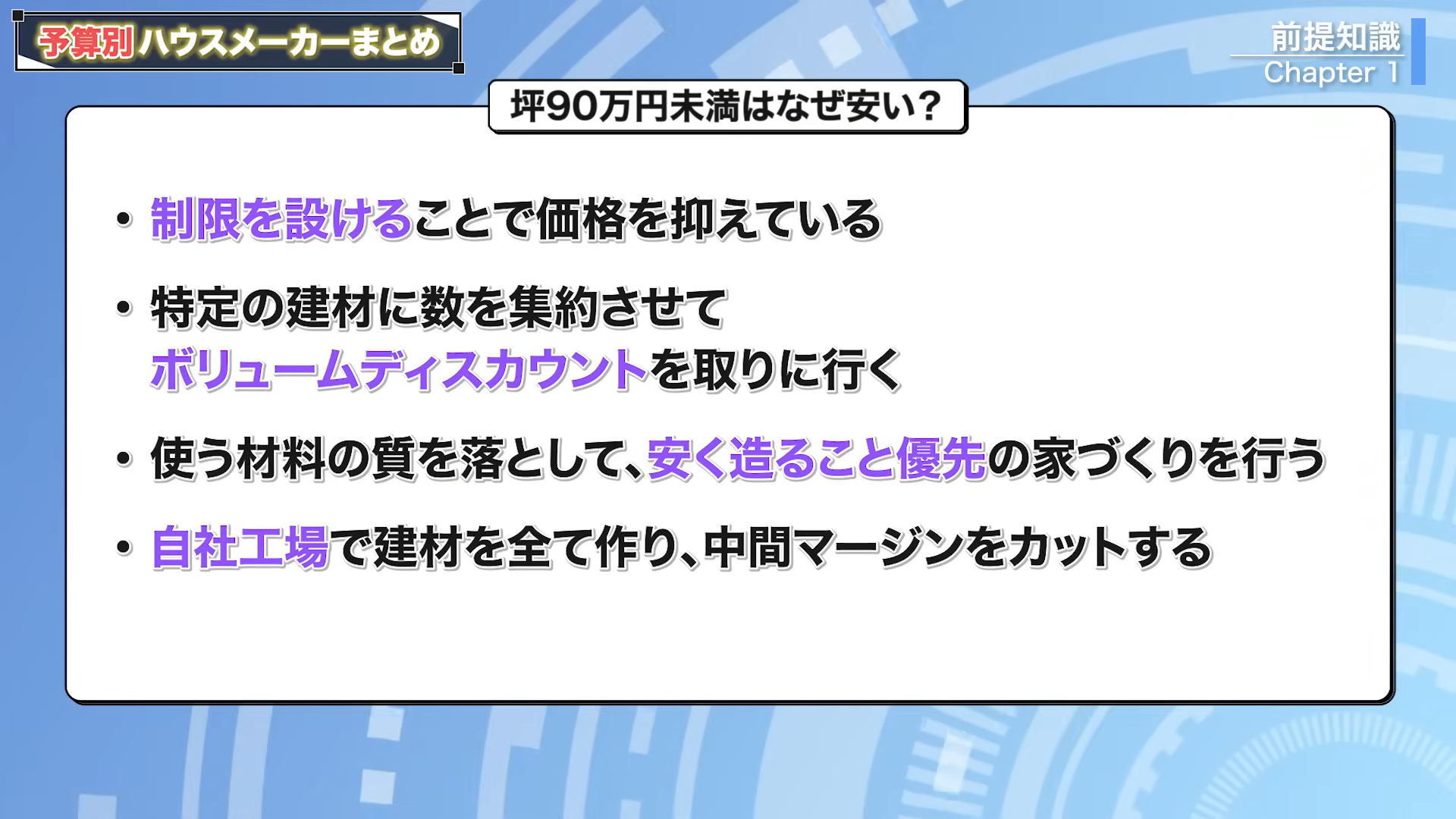 坪90万円未満になる理由