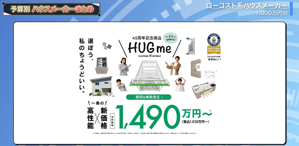 一条工務店のHUGme