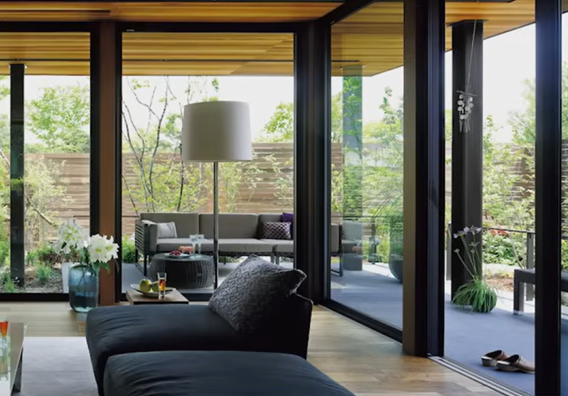 積水ハウスの開放的な窓のある家