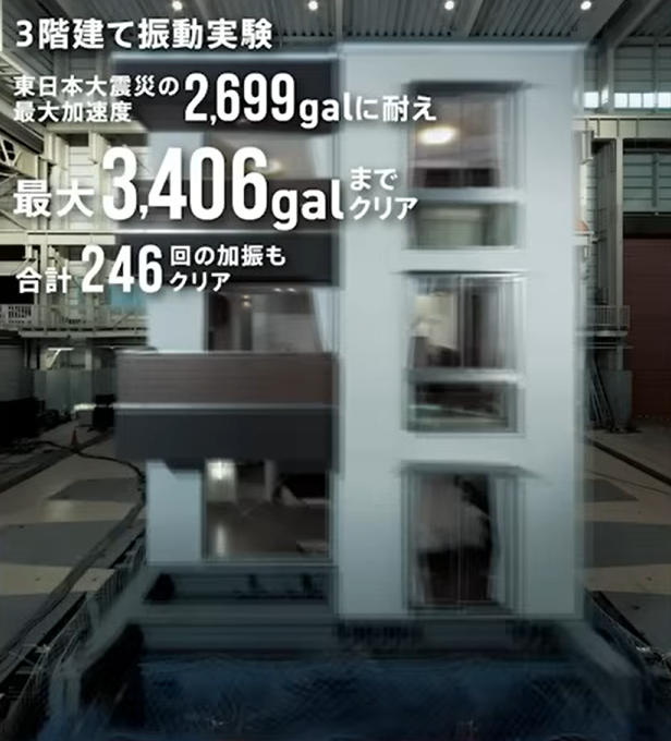 住友林業の実大振動実験