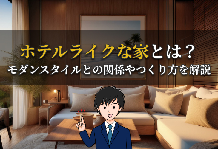 ホテルライクな家とは？