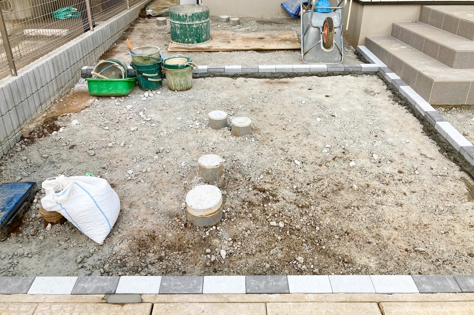 戸建て住宅の外構工事