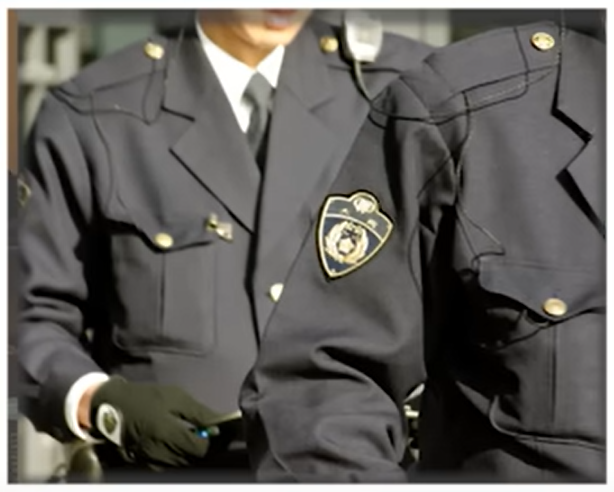 警備会社の人