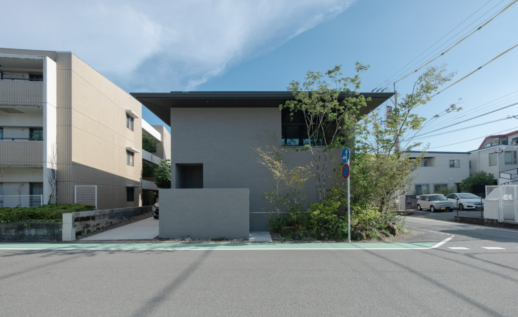 シンプルモダンの注文住宅の外観