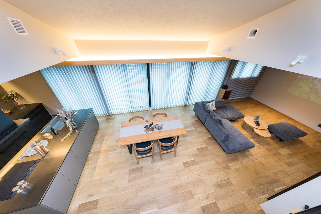 【32坪】木のやさしさを感じられるスキップフロアのある全館空調の住まい4