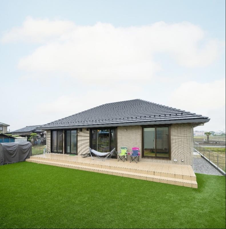 【33坪】吹き抜け広々ダイニングがある憧れの平屋建て生活1