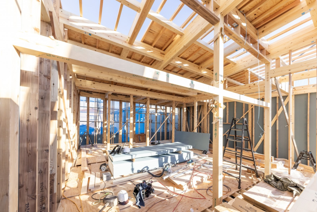 注文住宅の建築工事