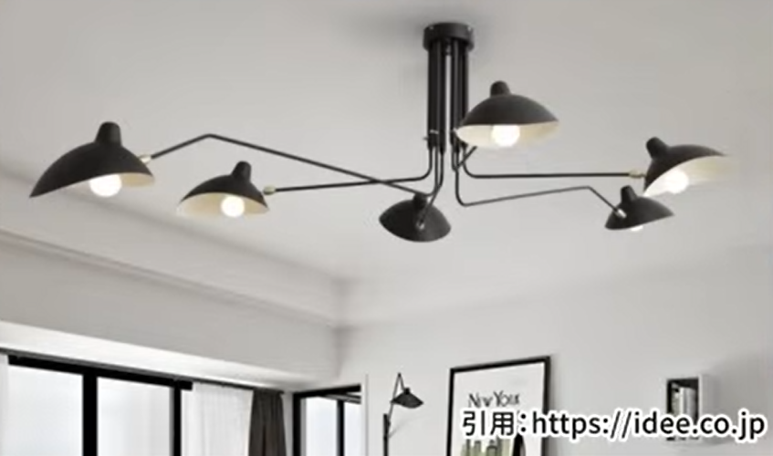 セルジュ・ムーユの照明