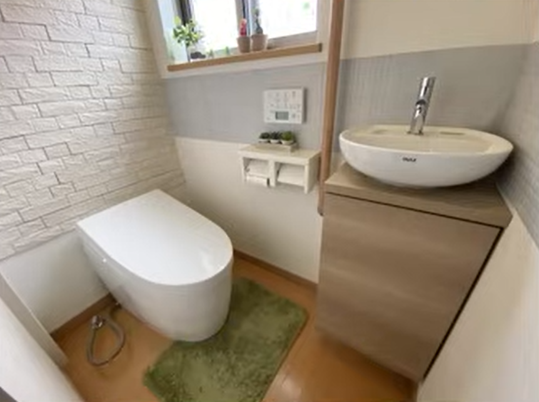 女性目線で設計したトイレ