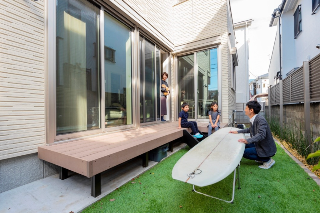 【34坪】複数テレワークスペース、ペット、サーフィン・２F浴室洗面2