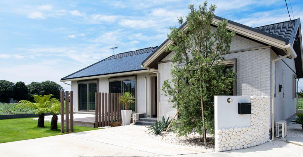 セキスイハイムの平屋の外観