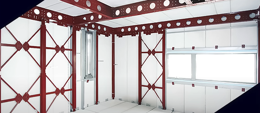 ハイパワード制震ALC構造