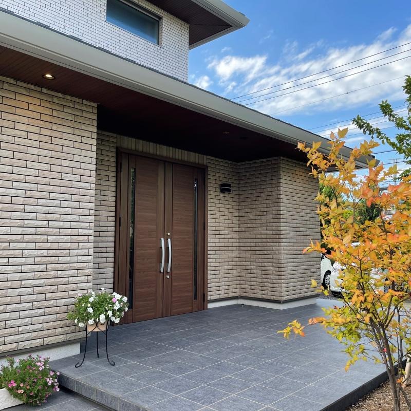 おしゃれな外観の注文住宅