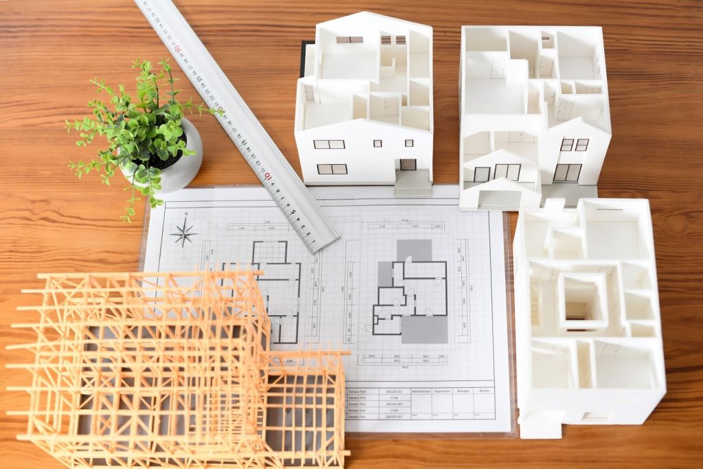 注文住宅の間取り図
