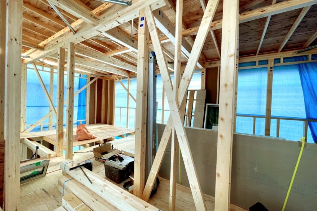 注文住宅の建築工事