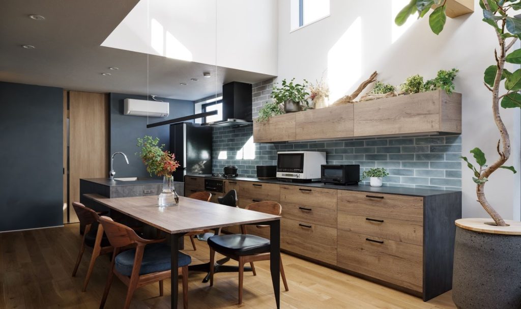 ヘーベルハウスの注文住宅のダイニング