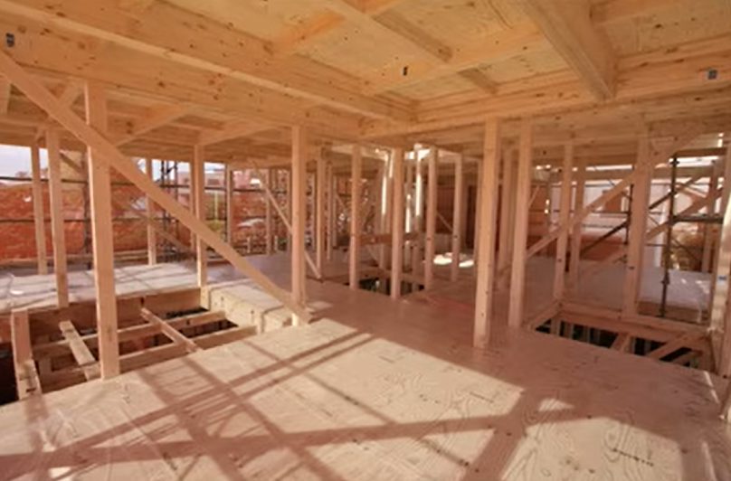 桧家住宅の構造躯体