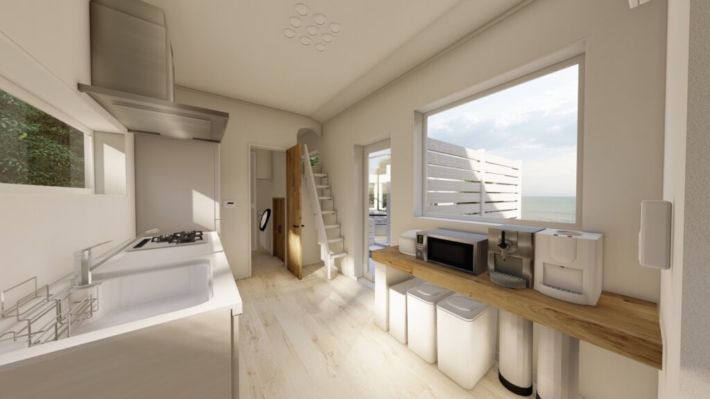 注文住宅のキッチン