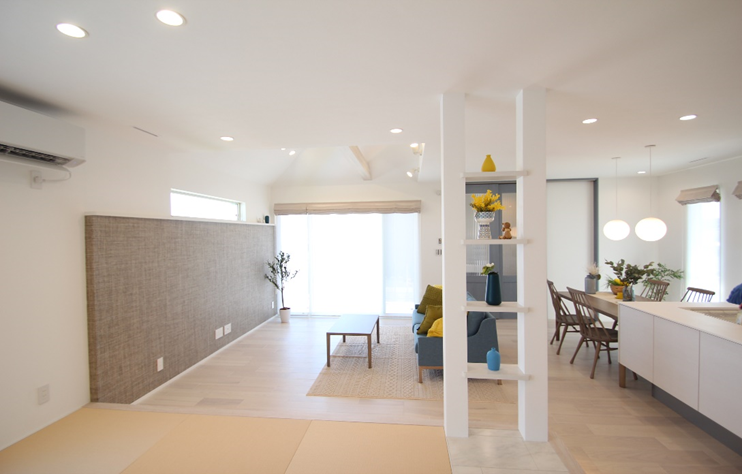 【31坪】北欧風インテリアの平屋1