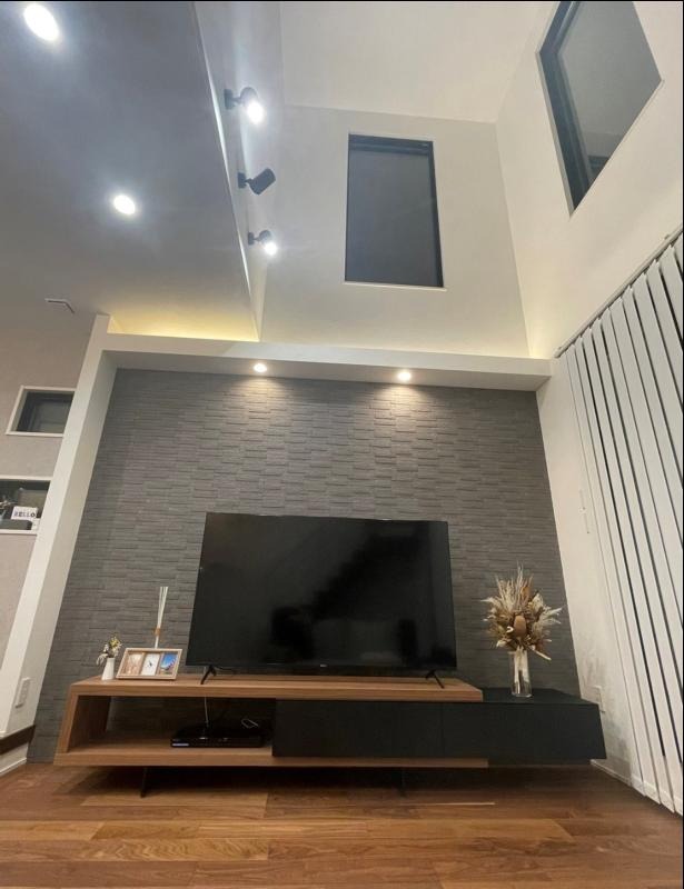 リビングからの吹き抜け