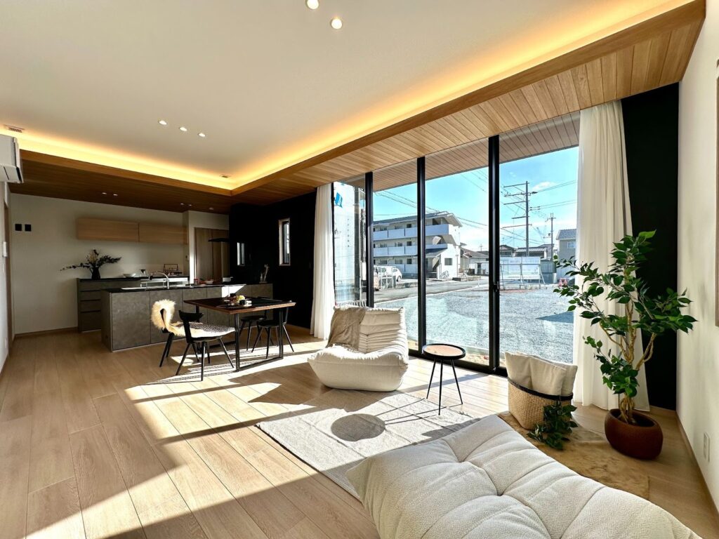 天井高の高い注文住宅