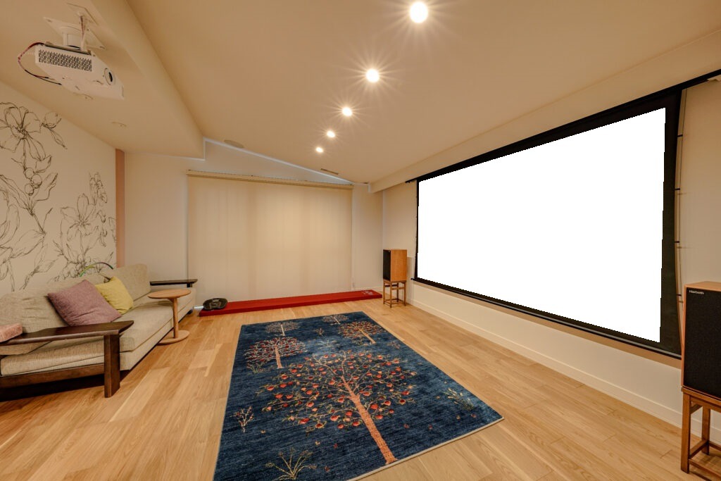 天井高のあるリビング