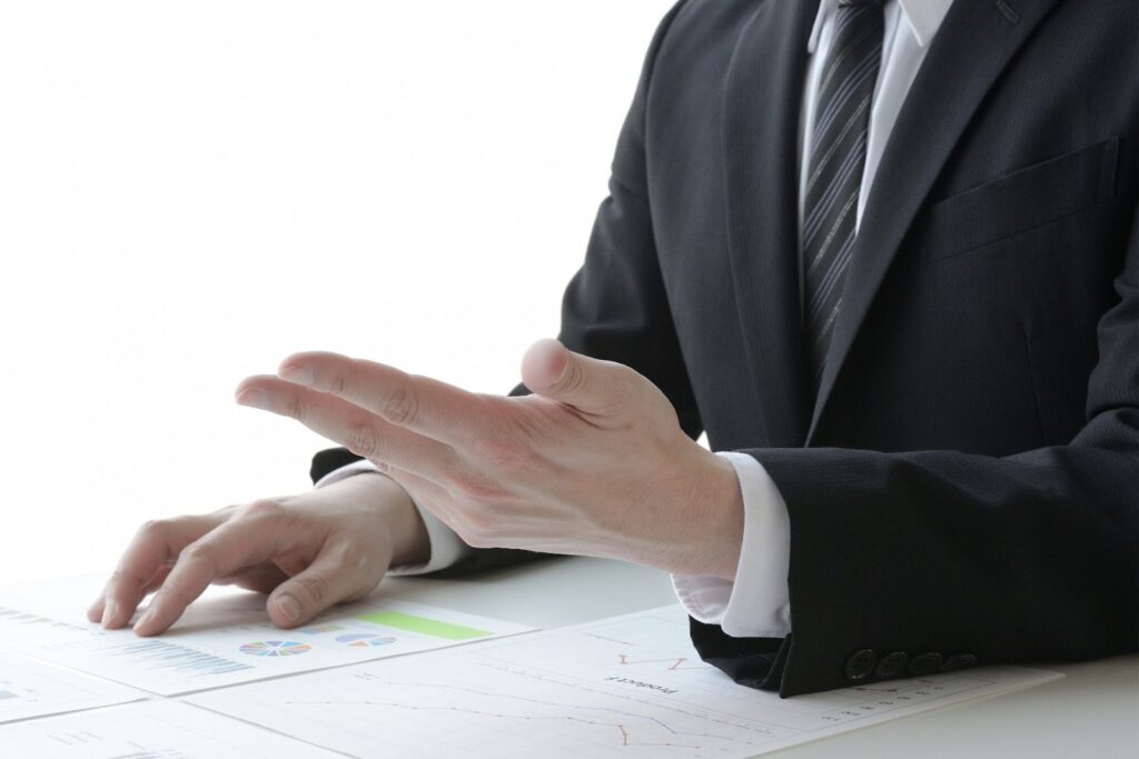 注文住宅の営業マン