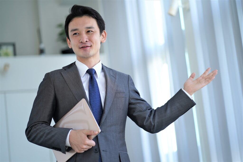 誠実な営業マン