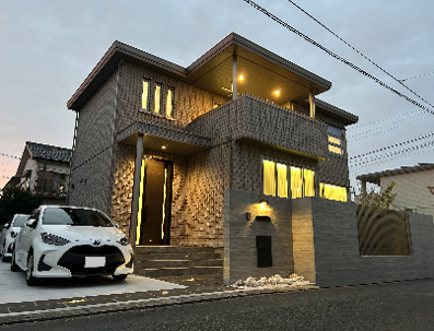 セキスイハイムの注文住宅の外観