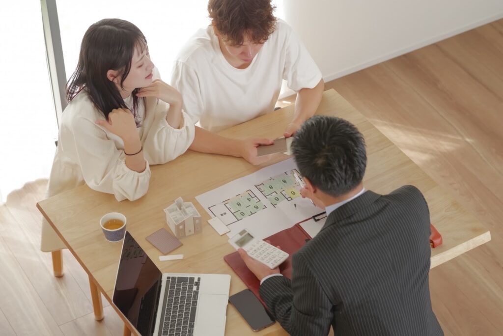 注文住宅の打ち合わせ