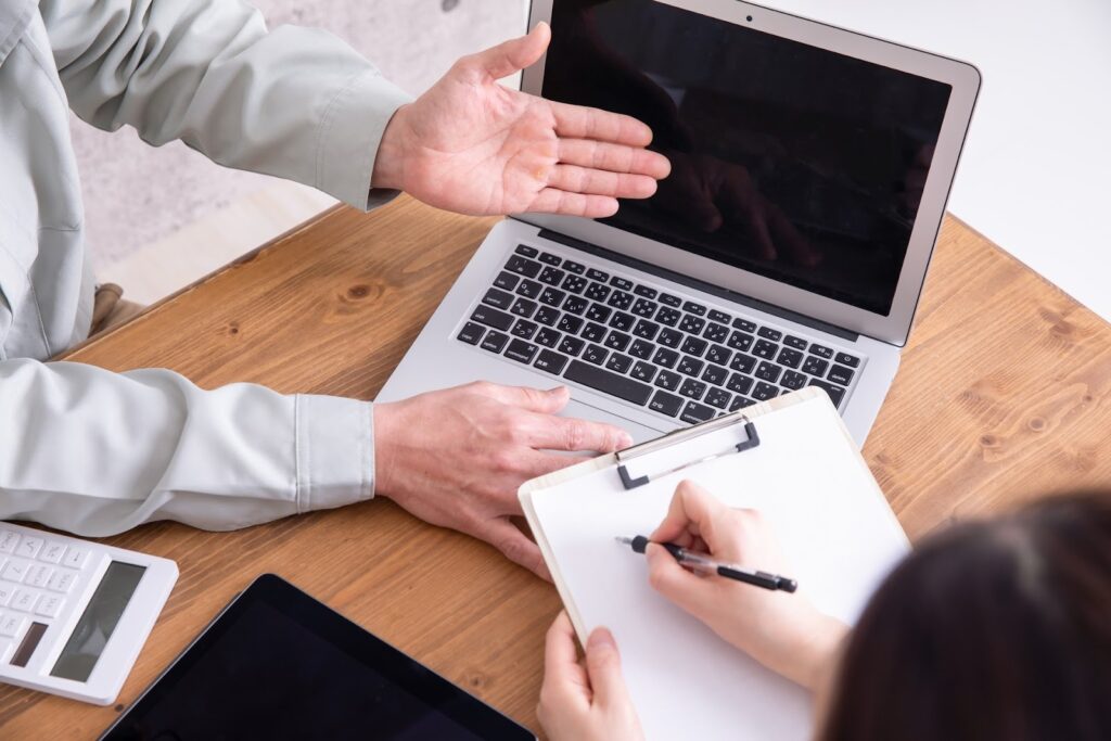 工務店との打ち合わせ