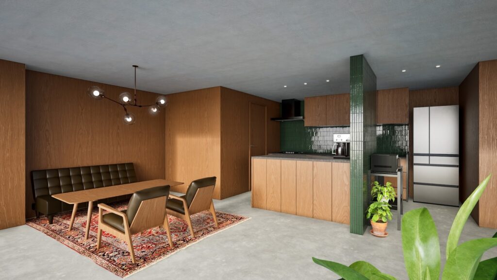 注文住宅のダイニング