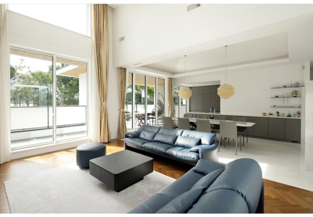 注文住宅のリビング