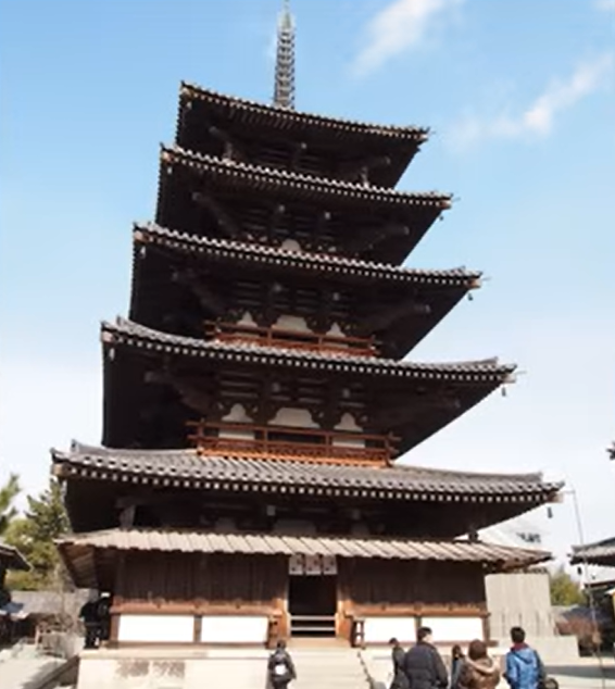 法隆寺の五重塔