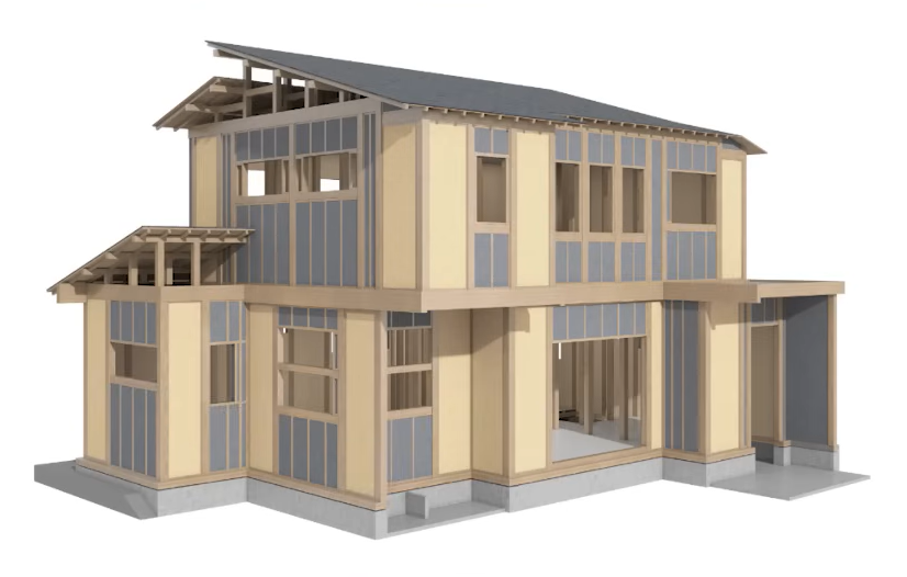 現代風にアレンジを加えたパネル工法