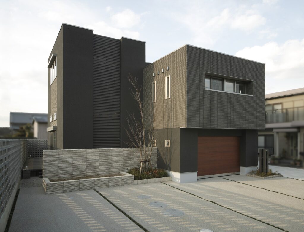 おしゃれな外観の注文住宅