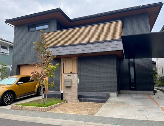 ビルトインガレージのある注文住宅