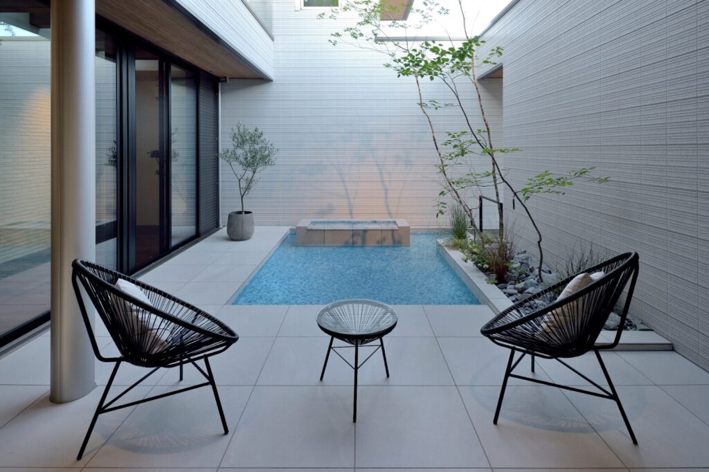 【84坪】水盤の中庭