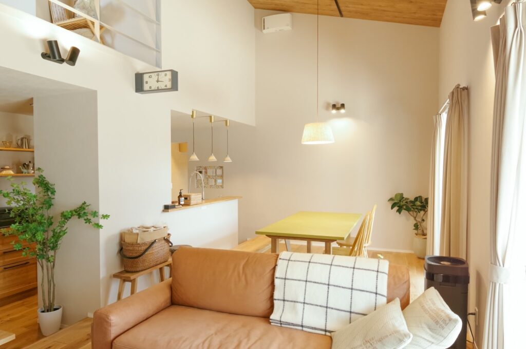 おしゃれな注文住宅のリビング