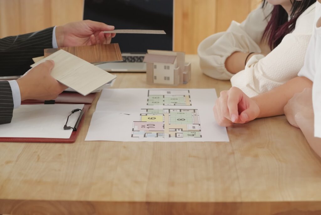 注文住宅の打ち合わせ