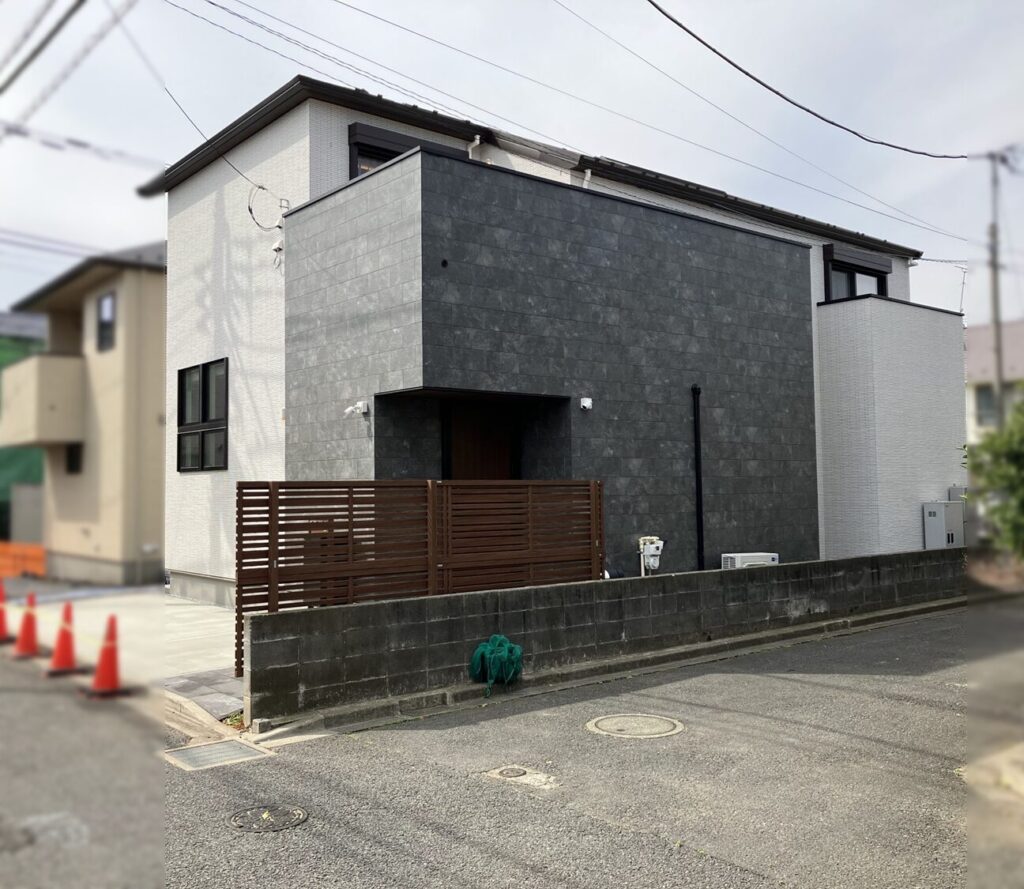 タイル外壁の施工事例