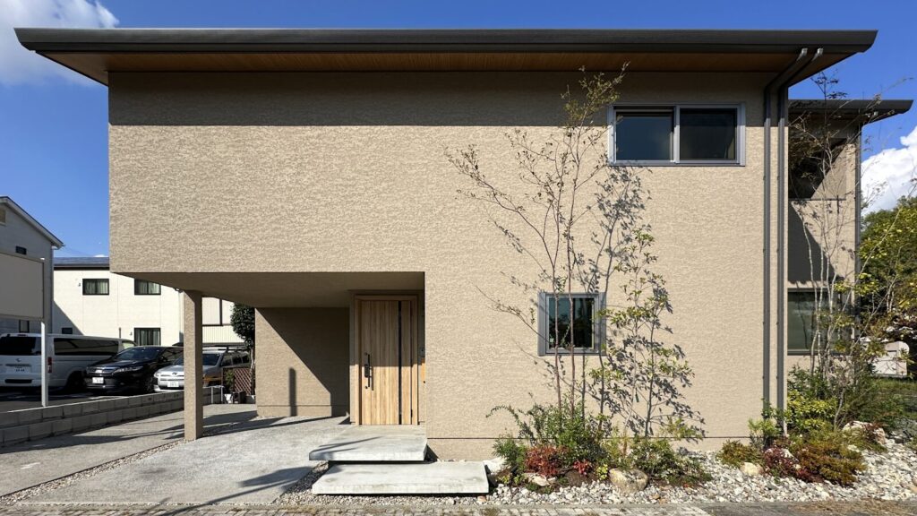 塗り壁の特徴の施工事例