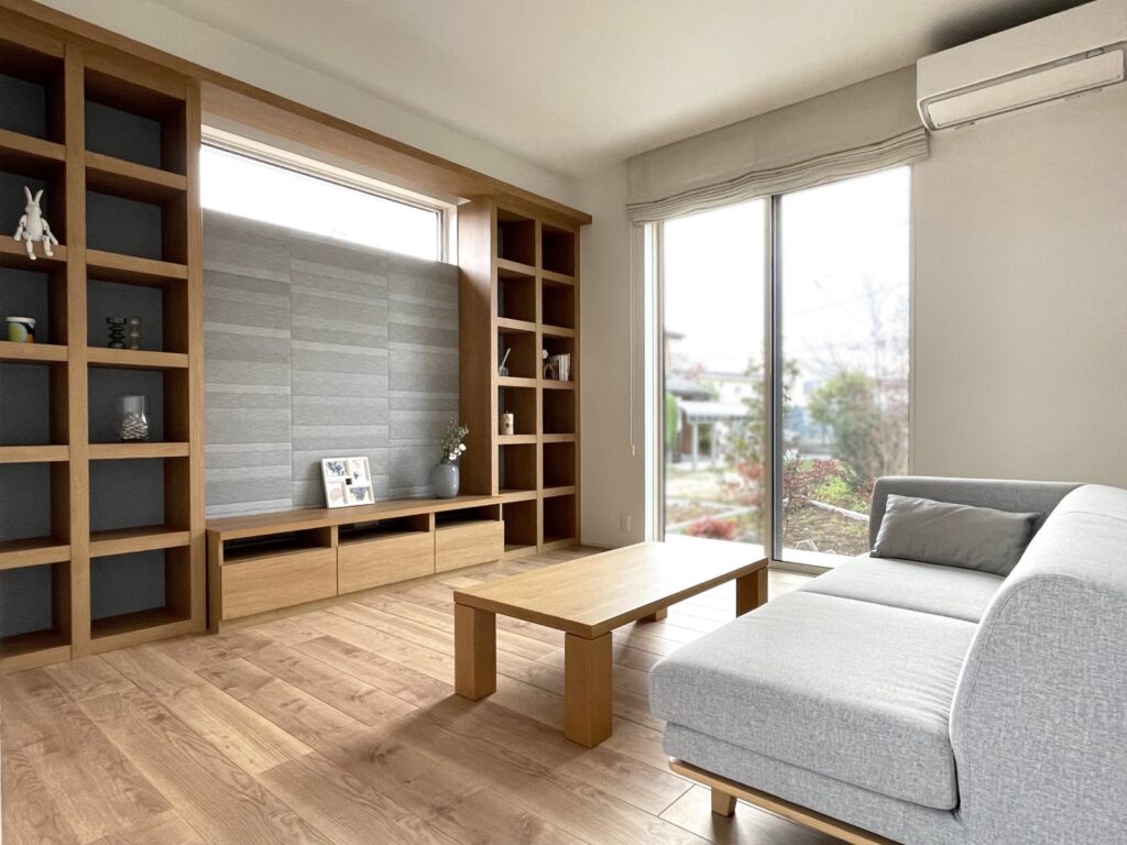 ZEH住宅のリビング