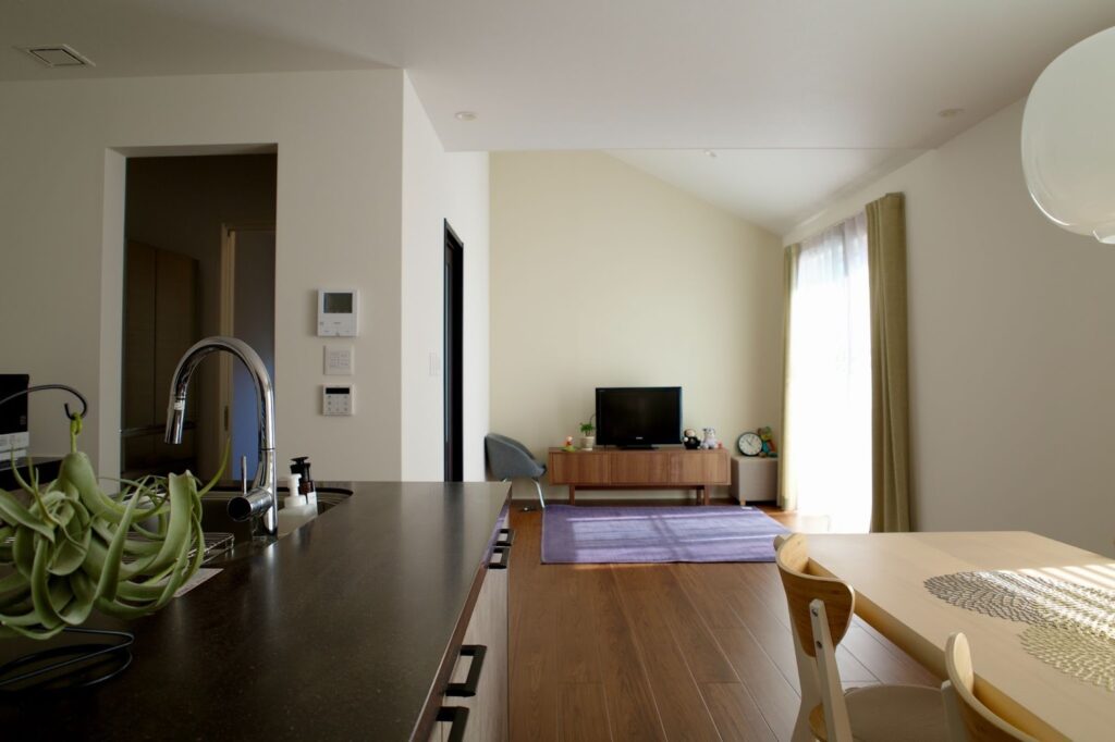 注文住宅のリビング